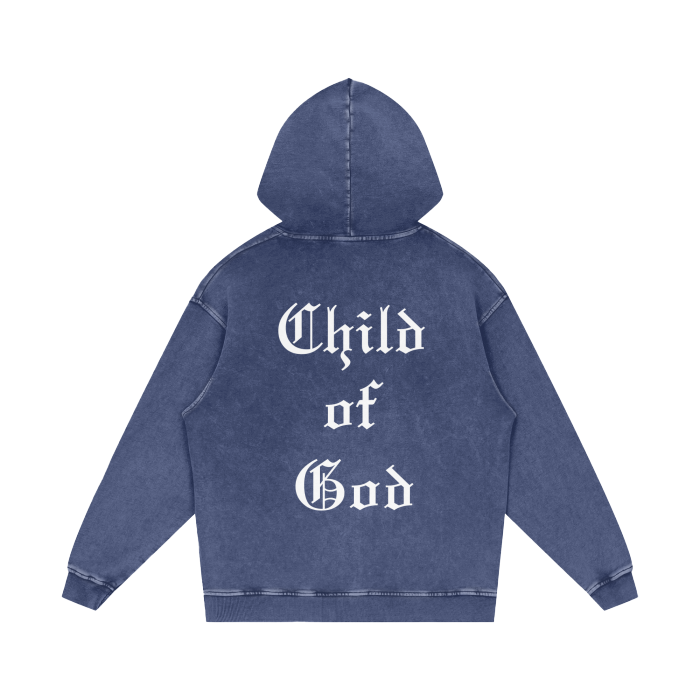 Child of God (Acid Wash Oversize Hoodie)