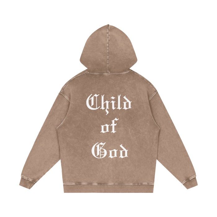 Child of God (Acid Wash Oversize Hoodie)