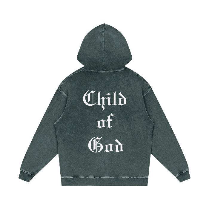 Child of God (Acid Wash Oversize Hoodie)